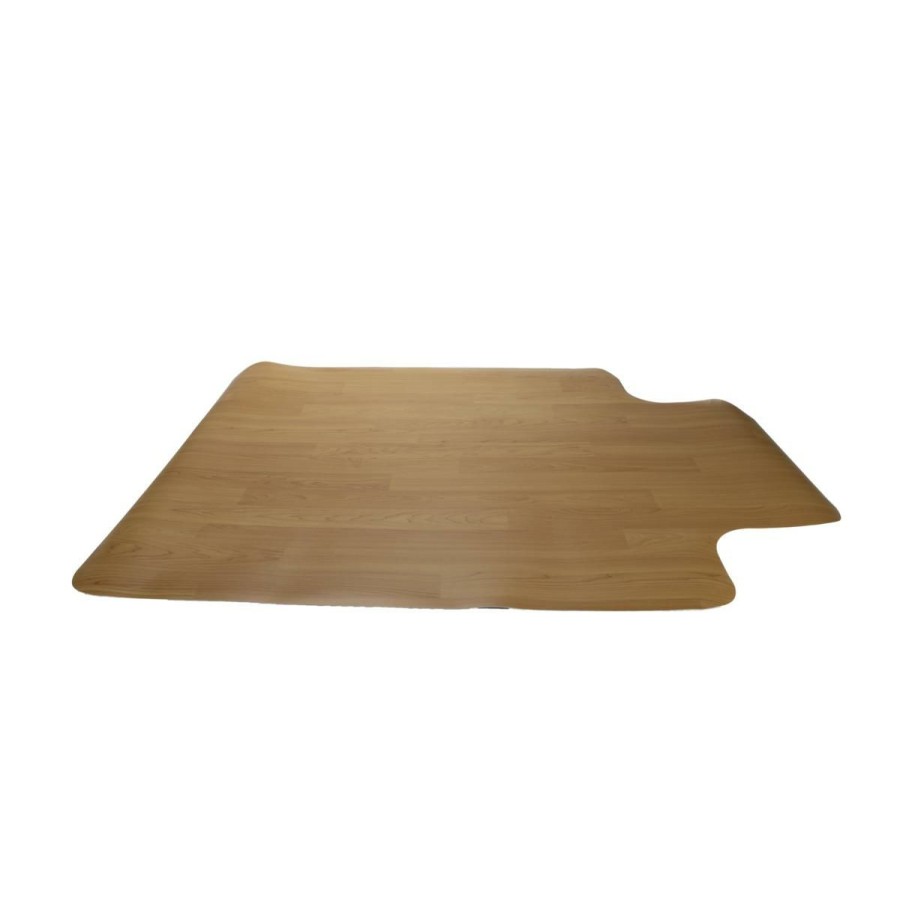 Furniture * | Reduction In Price Mind Reader Office Chair Mat For Hardwood Floor, Brown 36 X 48