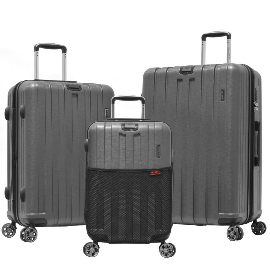 Luggage & Travel Accessories * | Olympia Usa Sidewinder 3-Piece Expandable Luggage Set Exclusive Design