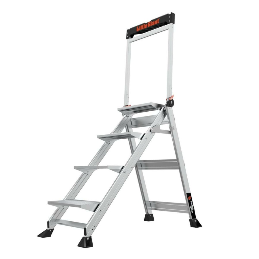 Home Improvement * | Little Giant Jumbo Step 4 Step Ladder Limited Edition