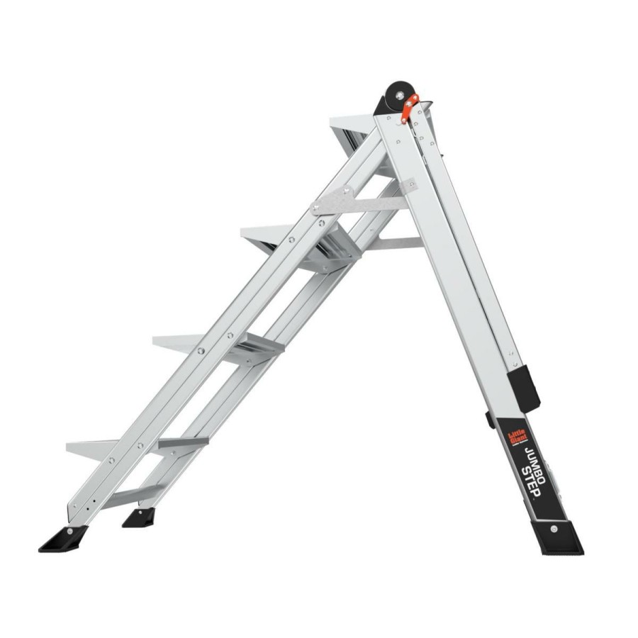 Home Improvement * | Little Giant Jumbo Step 4 Step Ladder Limited Edition