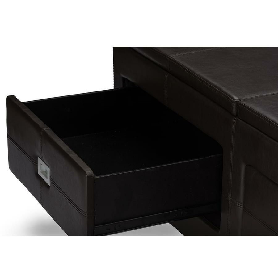 Furniture * | Indy Functional Lift-Top Cocktail Ottoman Table Excellent Quality