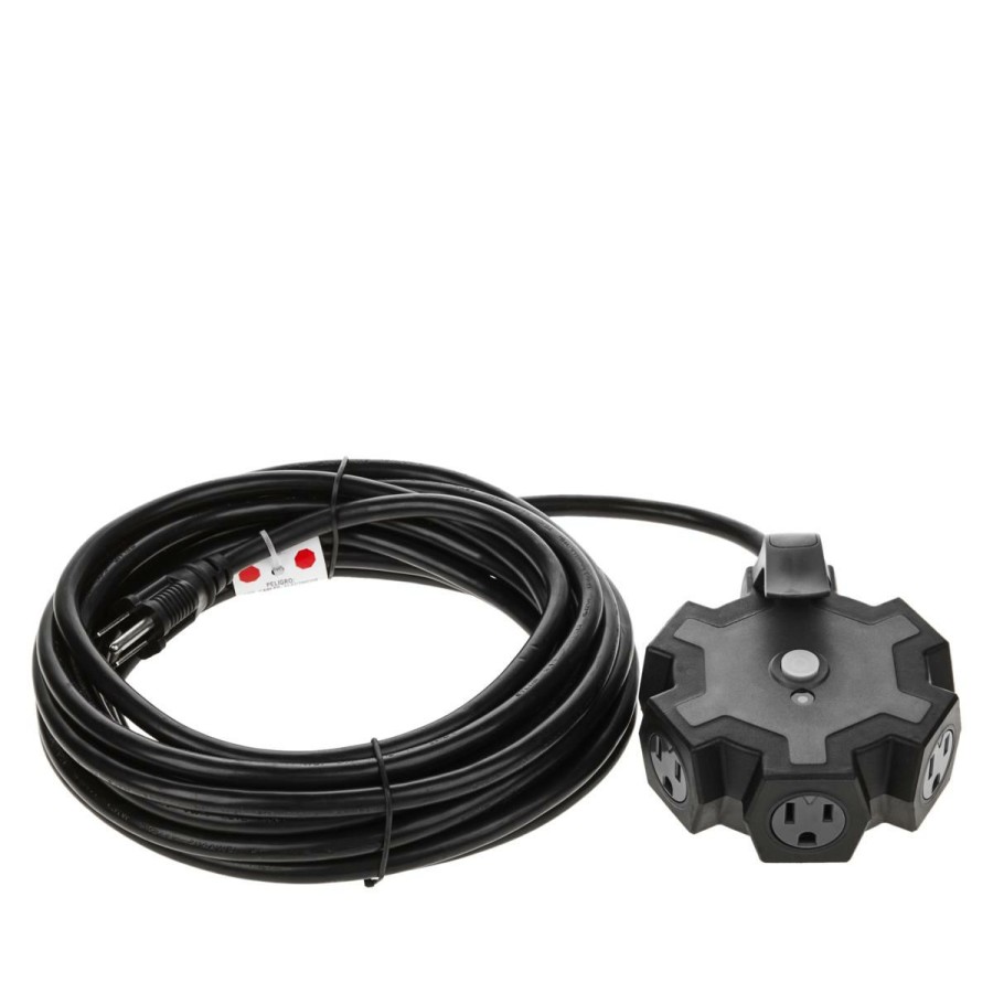 Home Improvement * | Ultrapro Power Hub 5-Outlet Extension Cord Excellent Quality